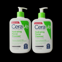 Lot of 2 CeraVe Hydrating Facial Cleanser for Normal To Dry Skin (16 Fl Oz) - $521.30 MXN