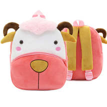 Anykidz 3D Pink Sheep School Backpack Cute Animal With Cartoon Designs Children  - £32.59 GBP