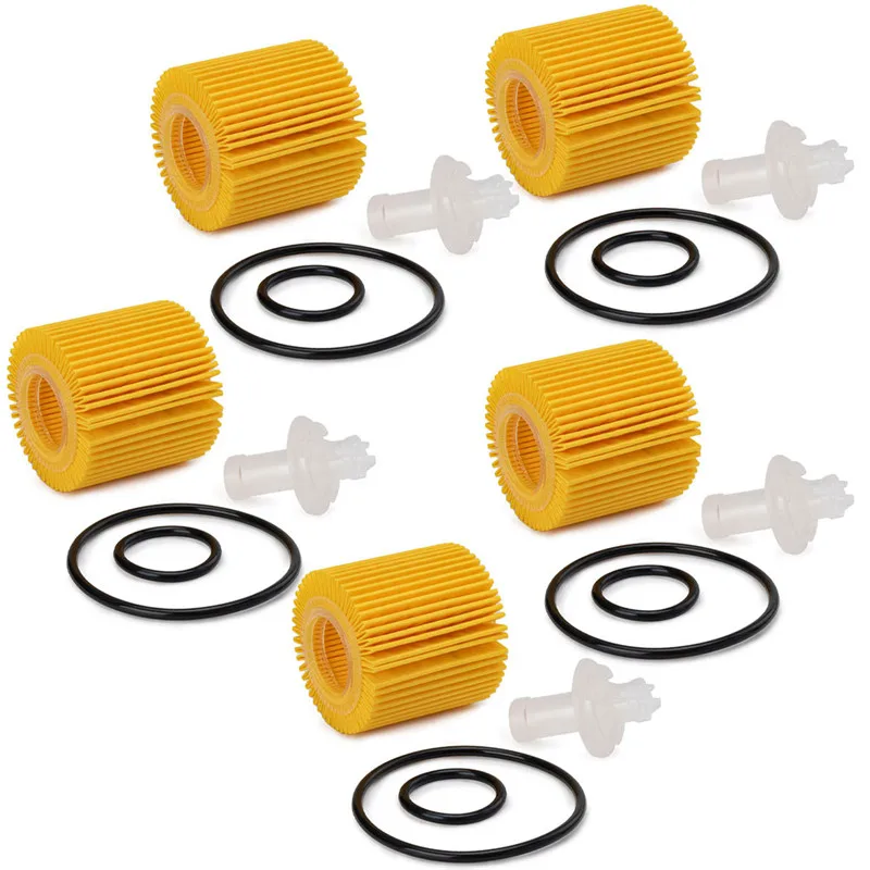 5 X Engine Oil Filter 04152-37010 For Scion xD For Lexus CT200H For Toyota - $31.92