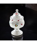 Real Silver Honey Container Enamel Dibbi for Red Book Remedy - €80,72 EUR