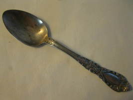 Gorham 1977 Queen&#39;s Grace Pattern Silver Plated 6&quot; Teaspoon - £9.62 GBP
