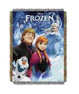 Disney &quot;A Frozen Day&quot; Licensed 48&quot;x 60&quot; Woven Tapestry Throw  - €30,23 EUR