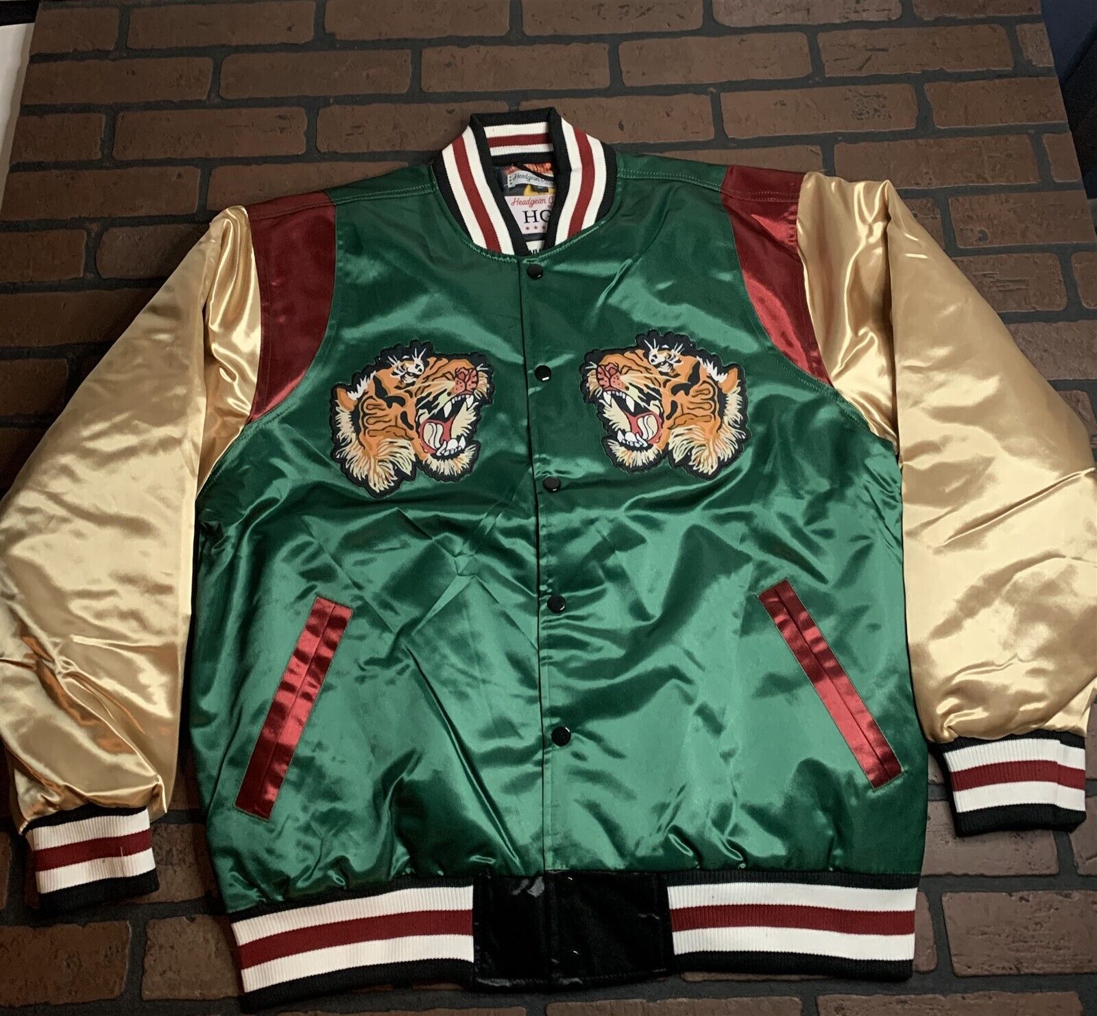 WU-TANG CLAN -Tiger Headgear Classics Streetwear Jacket~Never Worn~S M 3XL