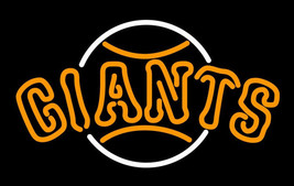 MLB San Francisco Giants Baseball Beer Bar Neon Light Sign 17&quot;x16&quot;[High ... - £109.82 GBP