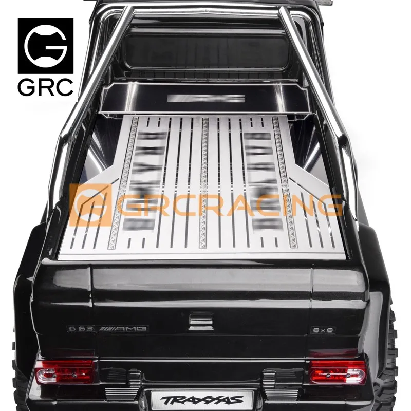 Stainless steel rear luggage compartment cover is suitable for 1:10 trx-6 g63 - £19.84 GBP+