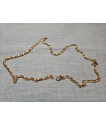 Vintage Monet Thick/Chunky Chain Necklace, Gold Tone/Clasp Close, 30&#39;&#39; - €15,34 EUR