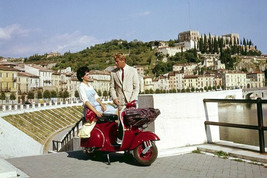 Suzanne Pleshette Troy Donahue Rome Adventure 24x36 Poster Vespa Scenery - $32.99