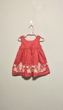 Tea Collection Sleeveless Embroidered Dress, Deep Rose Peach (18-24 mo) ... - $18.00