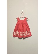 Tea Collection Sleeveless Embroidered Dress, Deep Rose Peach (18-24 mo) ... - $24.68 CAD
