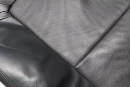 2009-2012 BMW 750Li 740i F01 FRONT RIGHT UPPER SEAT LEATHER COVER BLACK H0744 image 6