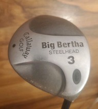 Callaway Big Bertha Steelhead 3 Golf Club Wood Ladies Gems 99 Graphite S... - $23.75