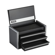 Tool Box 8.6-inch Portable Metal Tool Box with 3 Drawers Tool Organizer ... - $1,033.48 MXN