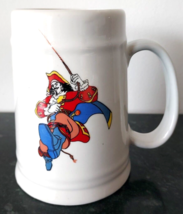 Vintage Captain Morgan 20 oz. Tankard Drinking Mug Stein Cup Porcelain - £7.90 GBP