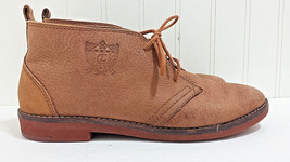 Rare Prototype Liz Claiborne Sport Sample Shoes 6M Tan Leather Lace Ankle Boots - £19.34 GBP