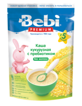 Bebi No Milk CORN PROBIOTIC Inulin 200g 5 Months Cereal for Babies Ziplo... - £7.46 GBP