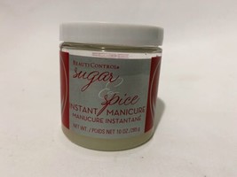 Beauticontrol Instant Manicure Sugar and Spice Scrub 10oz Sealed Discont... - $32.66