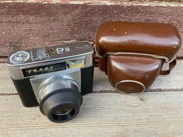 Vtg Zeiss Ikon Tenax Camera W Lens Leather Case Made In Germany - £36.93 GBP