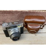 VTG ZEISS IKON TENAX CAMERA W LENS LEATHER CASE MADE IN GERMANY - £38.91 GBP
