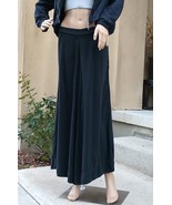 Wide Leg Pant by European Culture (lightweight stretch), size S, navy co... - £38.81 GBP