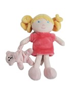 Jolijou Doll Plush Stuffed Animal Paris France Toy Girl Teddy Bear Embro... - £23.72 GBP