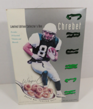 Chrebet Crunch NY Jets Unopened Cereal Box ; Wayne&#39;s Chrebet Cereal *READ* - £27.59 GBP
