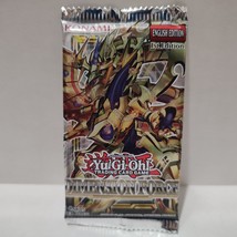 YuGiOh Dimension Force Single Booster Pack 1st Edition Brand New Sealed - £3.11 GBP