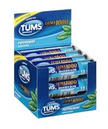 Full Box 12x Rolls Tums Ultra Strength 1000 Peppermint Tablets | 12 Per ... - €24,40 EUR