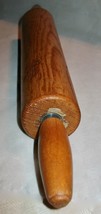 Vintage MAPLE ROLLING PIN American Ball Bearing  along Style - £10.95 GBP