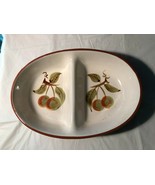 Stangl Pottery Orchard Song Divided Serving Bowl - £15.65 GBP