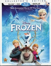 FROZEN (blu-ray+dvd) *NEW* Disney Oscar winner Best Animated film &amp; Song - £12.01 GBP