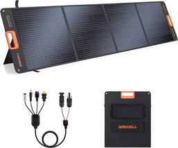  Foldable Solar Charger W/ 4 Kickstands, IP65 Waterproof Solar Panel Kit W/Mc-4  - £423.63 GBP