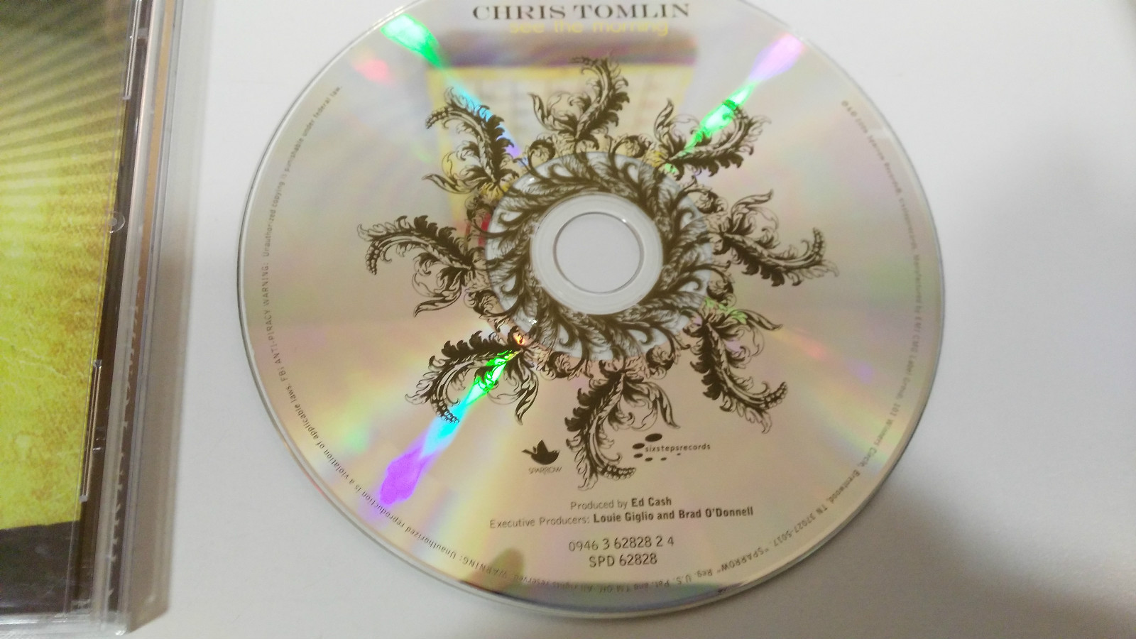 Chris Tomlin See The Morning CD 2006 Christian Rock Per Hard Rock AM Item image 2