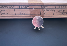 RA30Y-30S-B202K TOCOS 2kOhm Single Turn Wirewound Panel Control Potentio... - $18.00