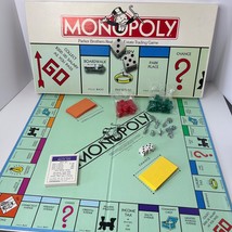 Vtg 1985 Monopoly Parker Brothers Real Estate Trading Board Game USA Complete - £22.51 GBP