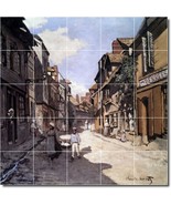 Claude Monet City Painting Ceramic Tile Mural BTZ06168 - $341.92 CAD+