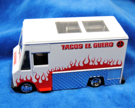 Marvel Deadpool Taco Truck White Metals 1/32 Scale Diecast Model By Jada... - $14.95