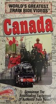 Worlds Mayor Tren Ride Videos Canadá Vhs-Tested-Rare Vintage-Ships N 24Hrs - £9.80 GBP