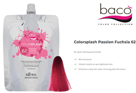Kaaral Baco Colorsplash Passion Fuchsia 62, 6.76 fl oz image 3