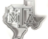 6x Texas A&amp;M State Fondant Cutter Cupcake Topper 1.75 IN USA FD2633 - £6.38 GBP