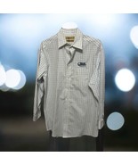 Roundtree &amp; Yorke Gold Label Dress Shirt Size 15.5 33 Bud Light Embroide... - $712.07 MXN