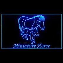 210254B featured popular modern friendly charming Miniature Horses LED Light Sig - £17.29 GBP