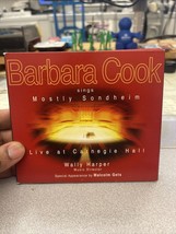 Barbara Cook Sings Mostly Sondheim: Live at Carnegie Hall by Barbara Coo... - £8.18 GBP