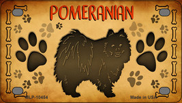 Pomeranian Novelty Mini Metal License Plate Tag - £11.94 GBP