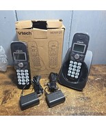 Vtech  2 Handset Cordless Telephone With Handset Speakerphone VG101-21 Read - £9.38 GBP