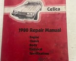 1980 Toyota Celica Service Repair Shop Workshop Manual OEM WORN DAMAGED - £35.95 GBP