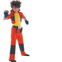 Boys Bakugan Halloween Costume Battle Brawler Jumpsuit, Belt, 2 Pouches-... - $16.83