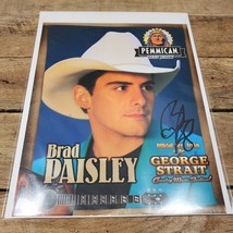 Brad Paisley Signed Autographed Photo 8X10 George Strait Country Music Festival - £54.45 GBP