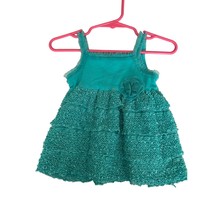 Baby Essentials Girls Baby Infant Dress Lace Dress Tiered Sleeveless Tul... - $14.84