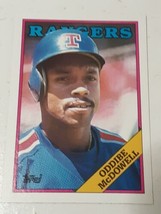 Oddibe McDowell Texas Rangers 1988 Topps Card #617 - £0.80 GBP