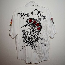 Rebel Spirit White King of Kings Shirt  Men&#39;s Medium - £98.36 GBP